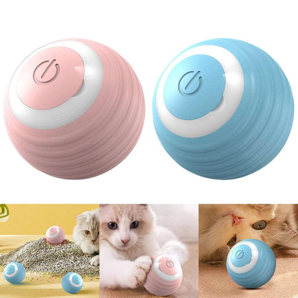 Self-Moving Interactive Cat Ball Toy